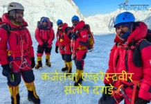 कर्जतचा एव्हरेस्टवीर संतोष दगडे (Karjat youth climbs Everest peak)